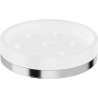 Mexen Triv porte-savon debout, blanc/chrome - 70A33057-00W