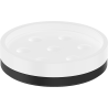 Mexen Triv porte-savon sur pied, blanc/noir - 70A33057-70W