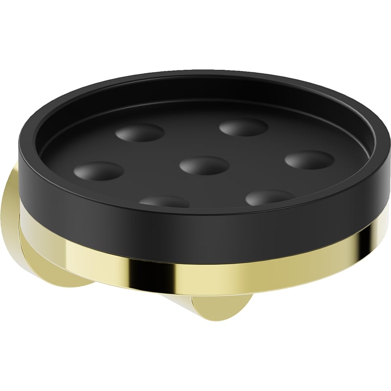 Mexen Triv porte-savon, noir/doré - 70A33055-50B