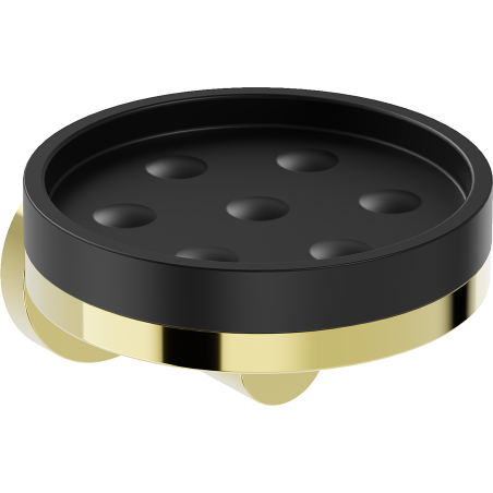 Mexen Triv porte-savon, noir/doré - 70A33055-50B