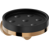 Mexen Triv porte-savon, noir/or rose - 70A33055-60B