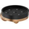 Mexen Triv porte-savon, noir/cuivre brossé - 70A33055-65B
