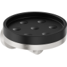 Mexen Triv porte-savon, noir/nickel brossé - 70A33055-97B