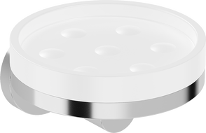 Mexen Triv porte-savon, blanc/chrome - 70A33055-00W