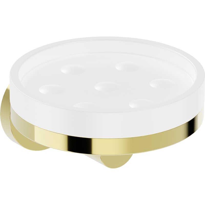 Mexen Triv porte-savon, blanc/or - 70A33055-50W