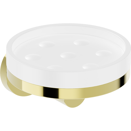 Mexen Triv porte-savon, blanc/or - 70A33055-50W