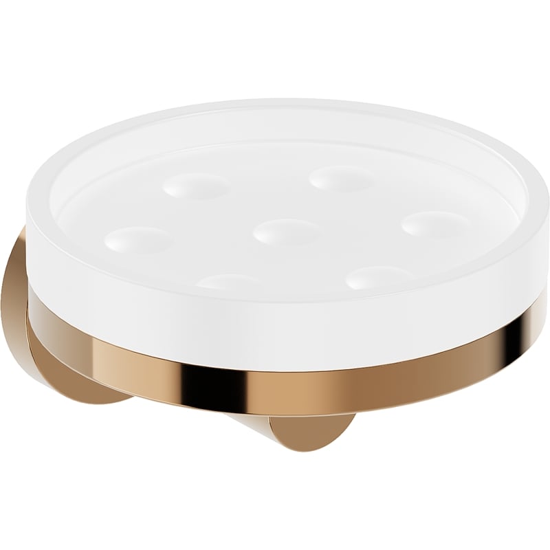 Mexen Triv porte-savon, blanc/or rose - 70A33055-60W