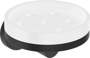 Mexen Triv porte-savon, blanc/noir - 70A33055-70W