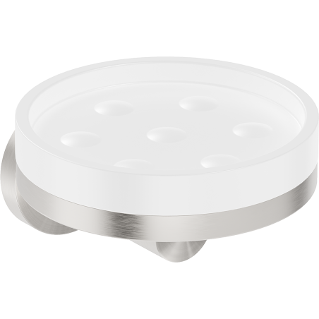 Mexen Triv porte-savon, blanc/nikel brossé - 70A33055-97W