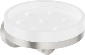 Mexen Triv porte-savon, blanc/nikel brossé - 70A33055-97W