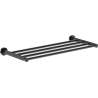 Mexen Triv étagère à serviette, chrome noir - 70A33082-73