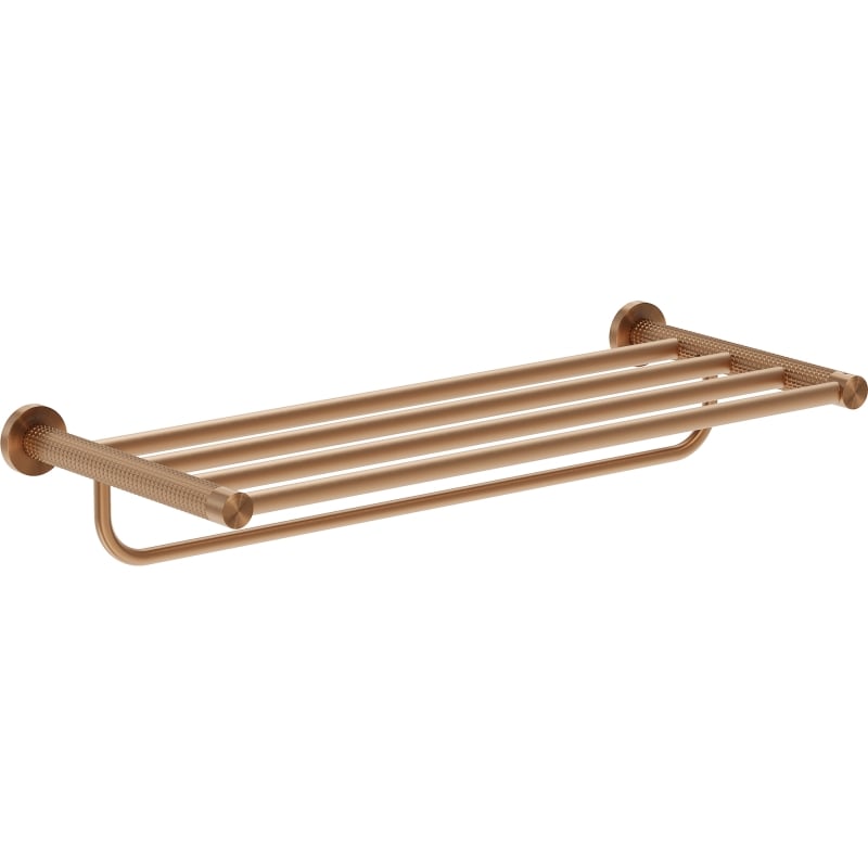 Mexen Triv étagère à serviette, cuivre brossé - 70A33081-65