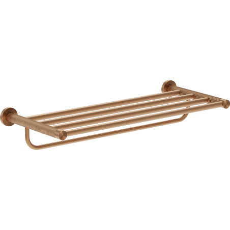 Mexen Triv étagère à serviette, cuivre brossé - 70A33081-65