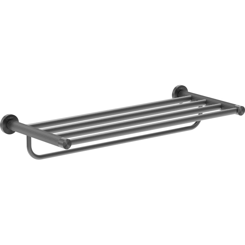 Mexen Triv étagère à serviette, gris acier brossé - 70A33081-66