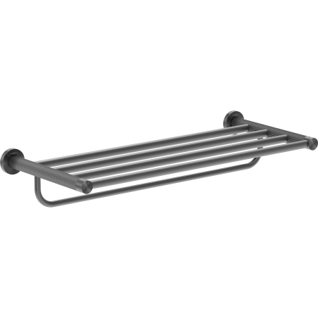 Mexen Triv étagère à serviette, gris acier brossé - 70A33081-66