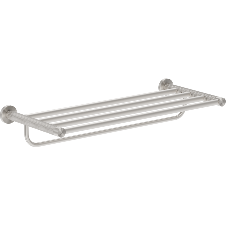 Mexen Triv étagère à serviette, nickel brossé - 70A33081-97