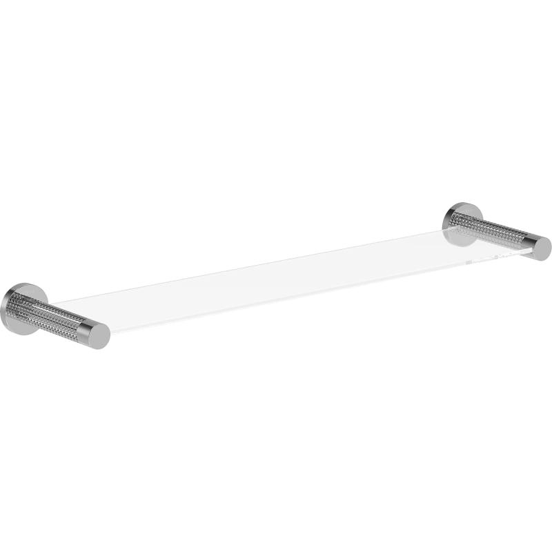 Mexen Triv étagère en verre suspendue, chrome - 70A33061-00