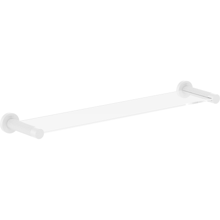 Mexen Triv étagère en verre suspendue, blanche - 70A33061-20