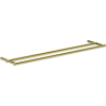 Mexen Loop porte-serviettes double, doré - 70A71047-50