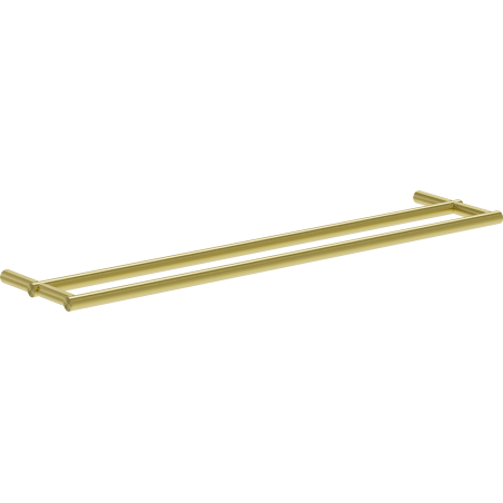 Mexen Loop double porte-serviette, or brossé - 70A71047-55