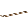 Mexen Loop double porte-serviette, or rose - 70A71047-60