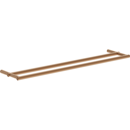 Mexen Loop double porte-serviettes, cuivre brossé - 70A71047-65