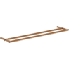 Mexen Loop double porte-serviettes, cuivre brossé - 70A71047-65