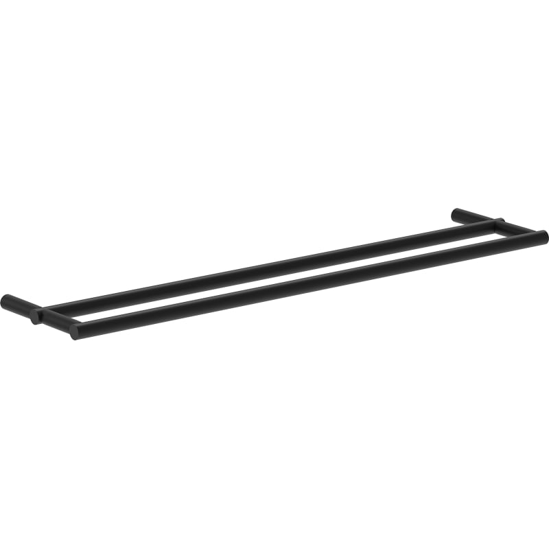 Mexen Loop double porte-serviettes, noir - 70A71047-70