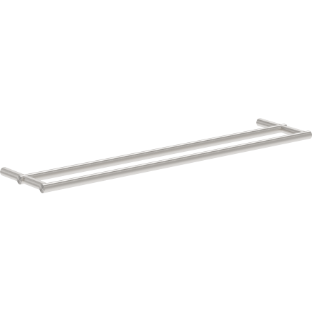 Mexen Loop double porte-serviettes, nickel brossé - 70A71047-97