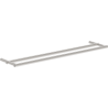 Mexen Loop double porte-serviettes, nickel brossé - 70A71047-97