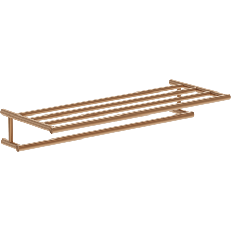 Mexen Loop étagère à serviette, cuivre brossé - 70A71081-65
