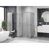 Mexen Linea cabine de douche coulissante 80 x 85 cm, transparent, chrome - 8E1-080-085-01-01