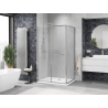 Mexen Linea cabine de douche coulissante 100 x 80 cm, transparent, chrome - 8E1-100-080-01-01