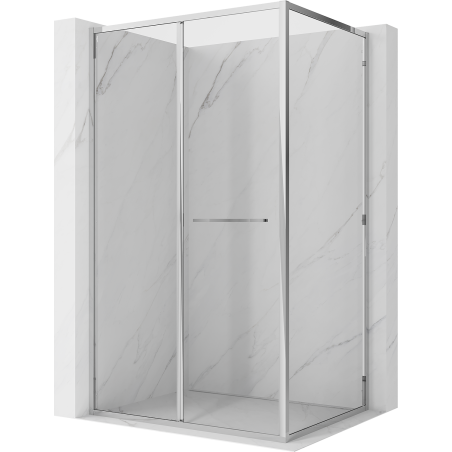 Mexen Linea cabine de douche coulissante 80 x 85 cm, transparent, chrome - 8E1-080-085-01-01