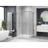 Mexen Linea cabine de douche coulissante 95 x 100 cm, transparent, chrome - 8E1-095-100-01-01