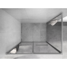 Mexen Linea cabine de douche coulissante 95 x 100 cm, transparent, chrome - 8E1-095-100-01-01