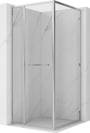 Mexen Linea cabine de douche coulissante 90 x 90 cm, transparent, chrome - 8E1-090-090-01-01