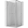 Mexen Linea cabine de douche coulissante 100 x 100 cm, transparent, chromé - 8E1-100-100-01-01