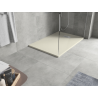 Mexen Hugo receveur de douche rectangulaire SMC 80 x 70 cm, beige, cache inox - 42697080-X