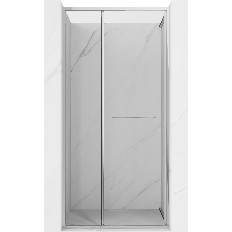 Mexen Linea portes de douche coulissantes 95 cm, transparentes, chrome - 8E1-095-000-01-01