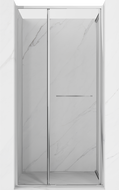 Mexen Linea portes de douche coulissantes 120 cm, transparentes, chromées - 8E1-120-000-01-01