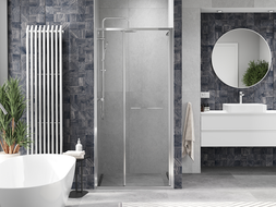 Mexen Linea portes de douche coulissantes 100 cm, transparentes, chrome - 8E1-100-000-01-01