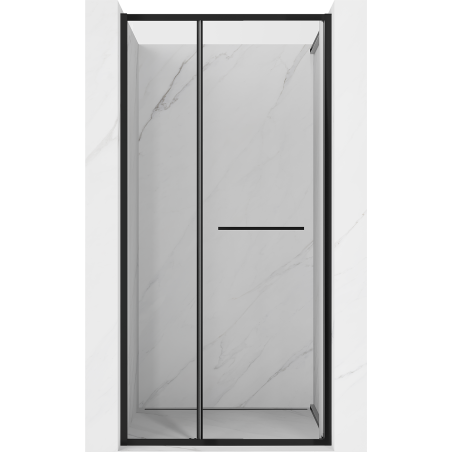 Mexen Linea porte de douche coulissante 95 cm, transparente, noire - 8E1-095-000-70-70