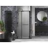 Mexen Linea porte de douche coulissante 85 cm, transparente, noire - 8E1-085-000-70-70