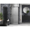 Mexen Linea porte de douche coulissante 100 cm, transparent, noir - 8E1-100-000-70-70