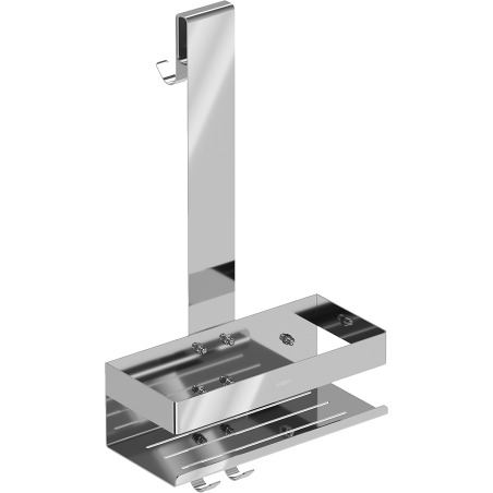 Mexen Brin-1 panier de salle de bain avec support, chromé - 70A8841-00
