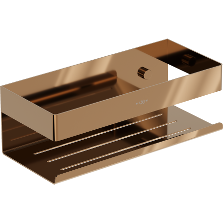 Mexen Brin-L panier de salle de bain, or rose - 70A8730-60