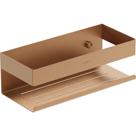 Mexen Brin-L panier de salle de bain, cuivre brossé - 70A8730-65