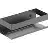 Mexen Brin-L panier de salle de bains, gris pistolet brossé - 70A8730-66