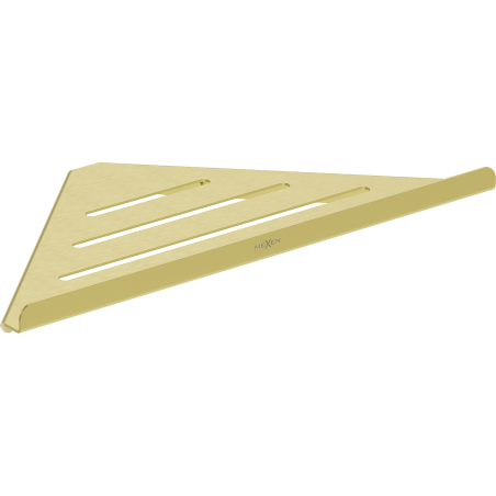 Mexen Diva-C panier de salle de bain d'angle, doré brossé - 70A8528-55